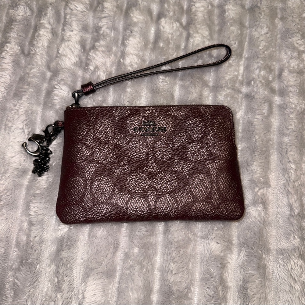 Coach Signature Wristlet